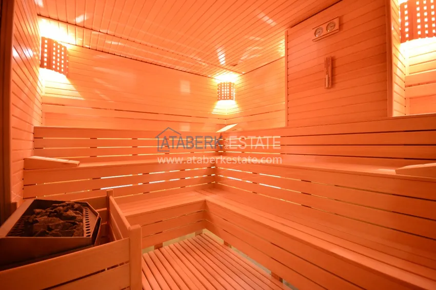 Apartament 1+1 z meblami i widokiem na morze, Mahmutlar - Alanya 23 