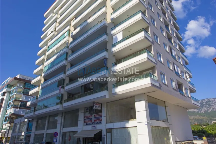 Umeblowany apartament w Mahmutlar z widokiem na góry i częściowym widokiem na morze 3 