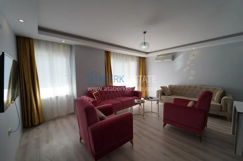 Kupuj  Umeblowany apartament w Mahmutlar z widokiem na góry i częściowym widokiem na morze 4 