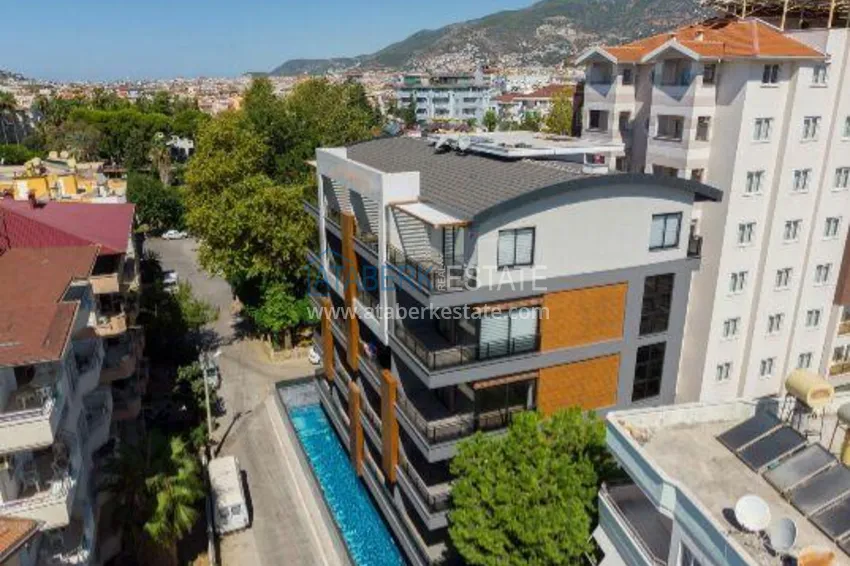 Apartament z jedną sypialnią do wynajęcia w centrum Alanyi, 250 metrów od plaży Keykubat nr 11 4 