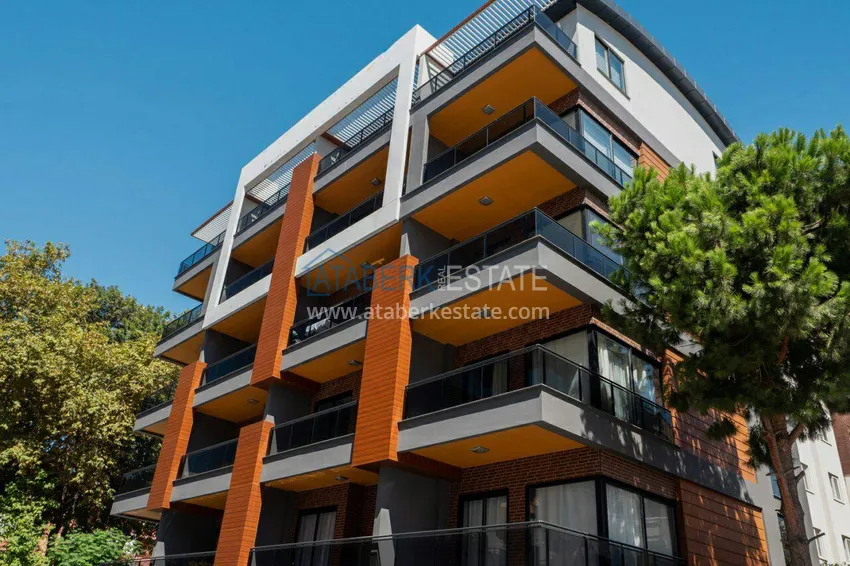 Apartament z jedną sypialnią do wynajęcia w centrum Alanyi, 250 metrów od plaży Keykubat nr 11 1 