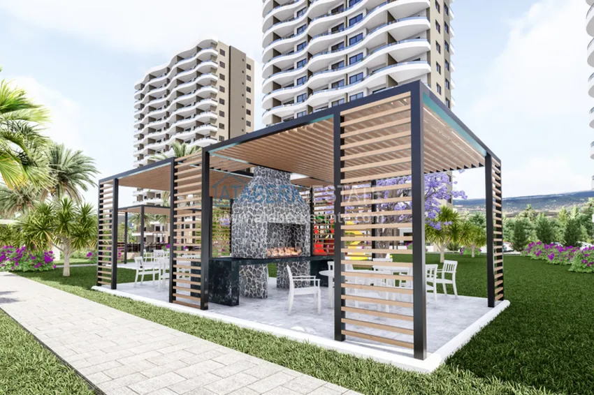 Apartamenty od dewelopera w Mersin, dzielnica Arpachbakhshish - nowy kompleks komfortowy 3 