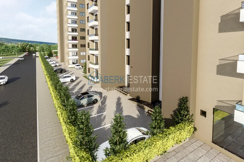 Apartamenty od dewelopera w Mersin, dzielnica Arpachbakhshish - nowy kompleks komfortowy 4 