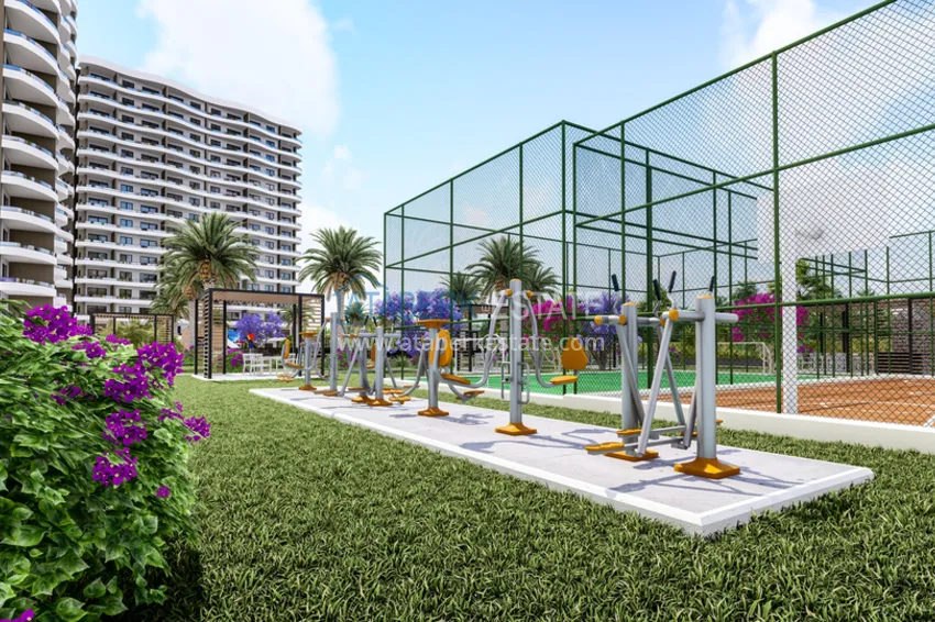 Apartamenty od dewelopera w Mersin, dzielnica Arpachbakhshish - nowy kompleks komfortowy 6 