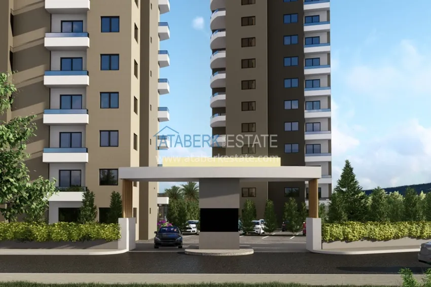 Apartamenty od dewelopera w Mersin, dzielnica Arpachbakhshish - nowy kompleks komfortowy 9 