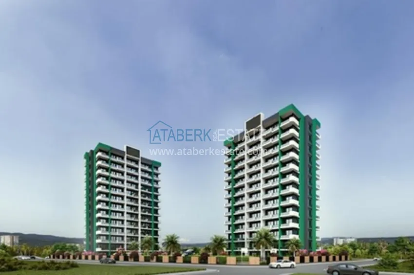 Atrakcyjny inwestycyjnie projekt w popularnej dzielnicy Mezitli, Mersin. 2 