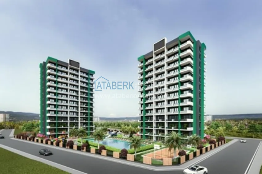 Atrakcyjny inwestycyjnie projekt w popularnej dzielnicy Mezitli, Mersin. 1 