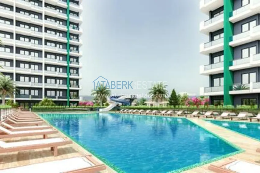 Atrakcyjny inwestycyjnie projekt w popularnej dzielnicy Mezitli, Mersin. 4 
