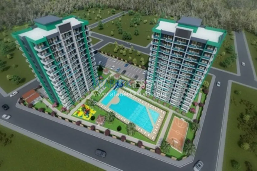 Atrakcyjny inwestycyjnie projekt w popularnej dzielnicy Mezitli, Mersin. 7 