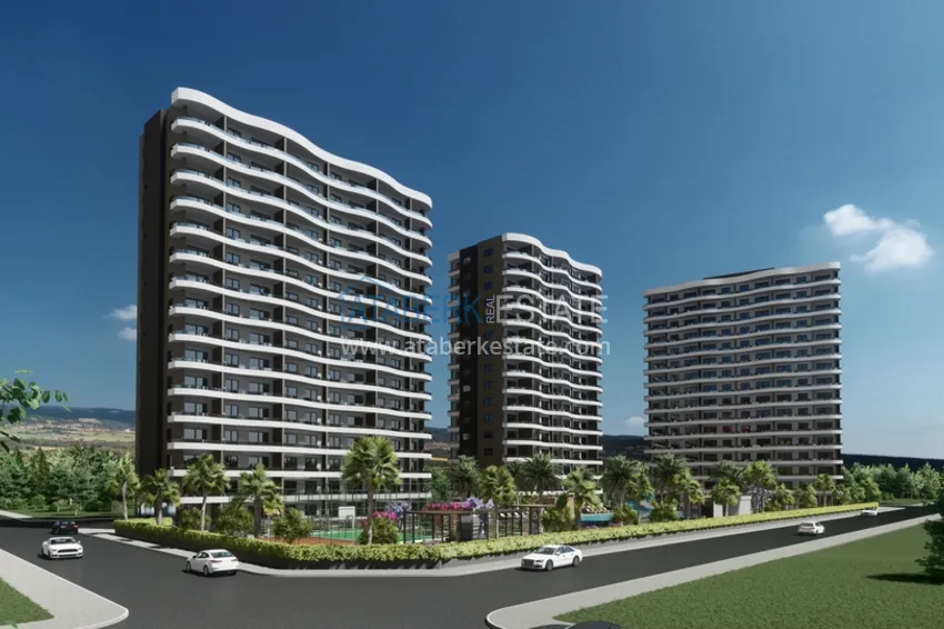 Apartamenty od dewelopera w Mersin, dzielnica Arpachbakhshish - nowy kompleks komfortowy 13 