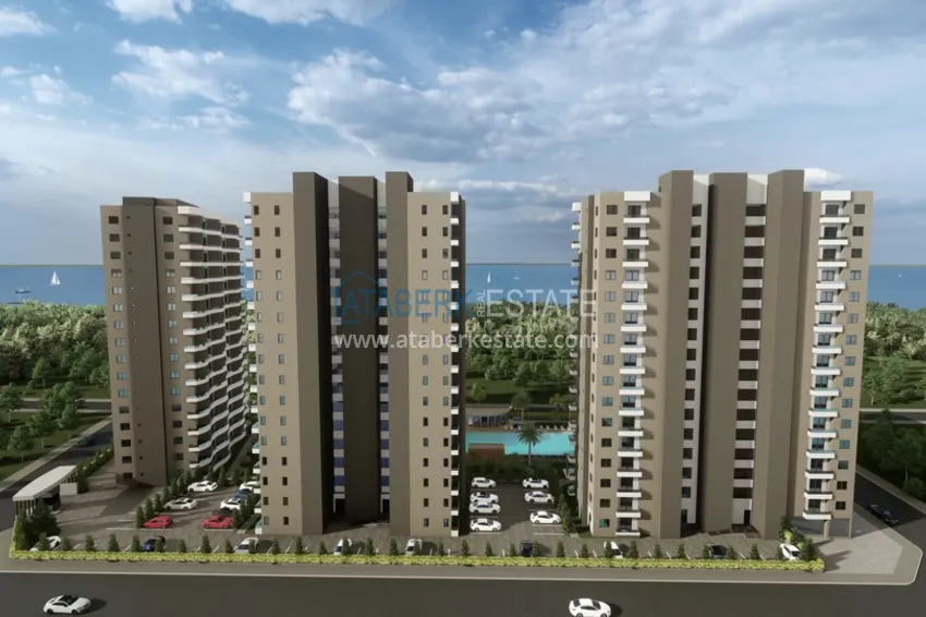 Apartamenty od dewelopera w Mersin, dzielnica Arpachbakhshish - nowy kompleks komfortowy 22 