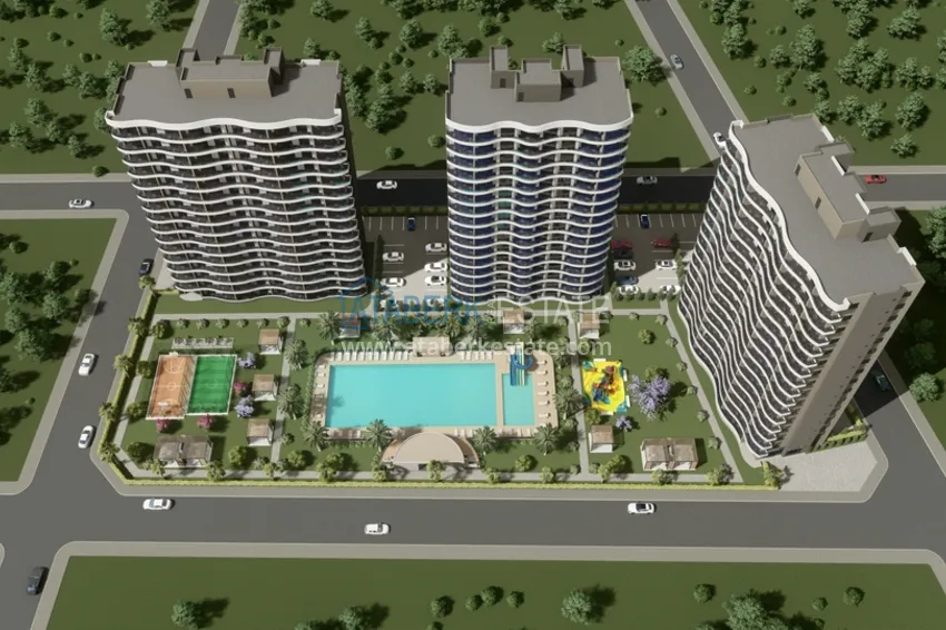 Apartamenty od dewelopera w Mersin, dzielnica Arpachbakhshish - nowy kompleks komfortowy 21 