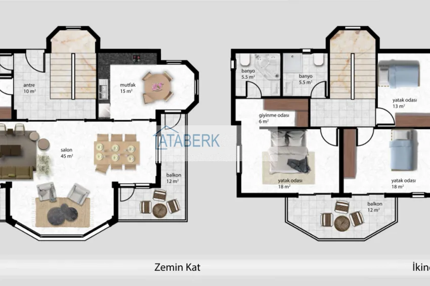 Kupuj taniej Wille premium w Alanya, Tepe Mountain District 1 
