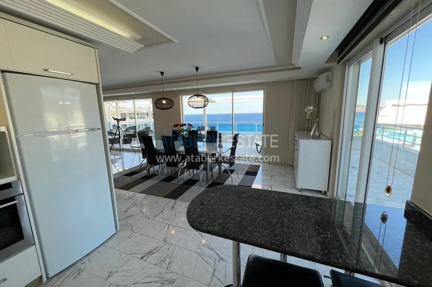 Kupuj  Stylowy panoramiczny penthouse 3+1 z nowoczesnym wnętrzem w Alanya, dzielnica Tosmur 10 