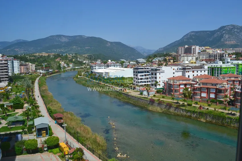 Stylowy panoramiczny penthouse 3+1 z nowoczesnym wnętrzem w Alanya, dzielnica Tosmur 20 