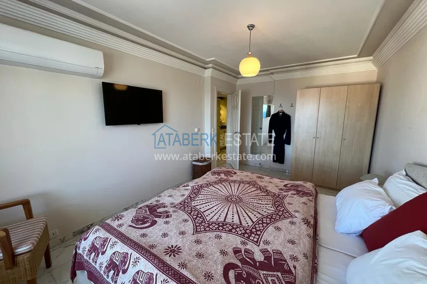 Kupuj  Stylowy panoramiczny penthouse 3+1 z nowoczesnym wnętrzem w Alanya, dzielnica Tosmur 17 