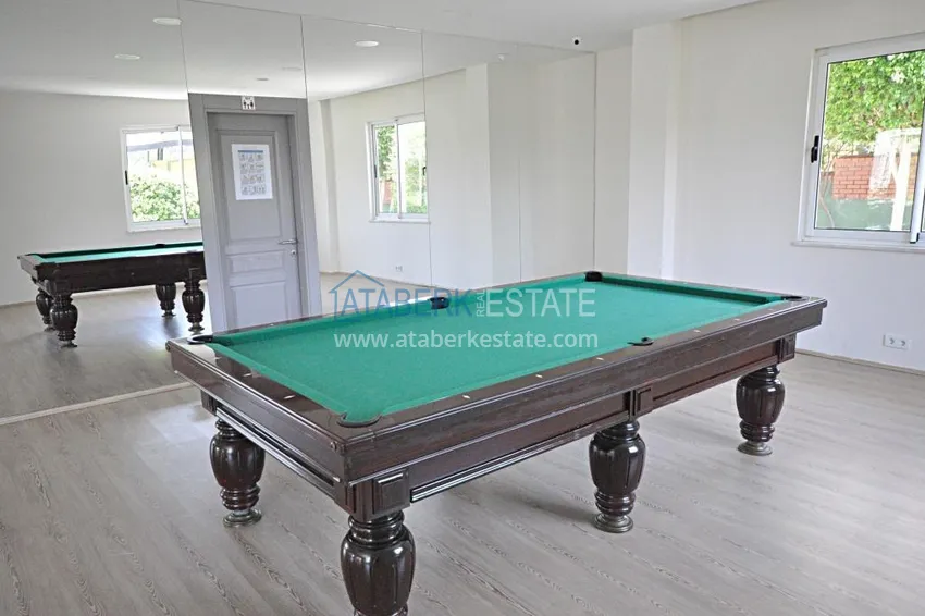Stylowy panoramiczny penthouse 3+1 z nowoczesnym wnętrzem w Alanya, dzielnica Tosmur 25 