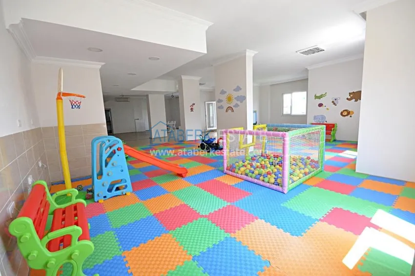Stylowy panoramiczny penthouse 3+1 z nowoczesnym wnętrzem w Alanya, dzielnica Tosmur 26 