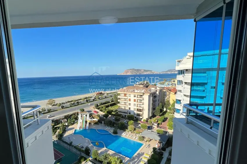 Kupuj  Stylowy panoramiczny penthouse 3+1 z nowoczesnym wnętrzem w Alanya, dzielnica Tosmur 19 