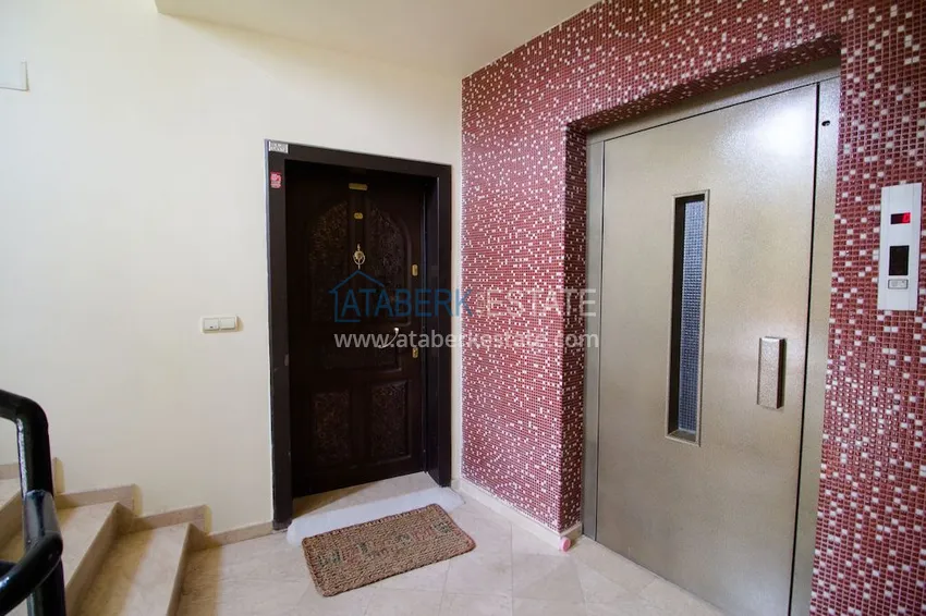 Apartament 3+1 z meblami, widokiem na góry i morze — Alanya, dzielnica Mahmutlar 19 
