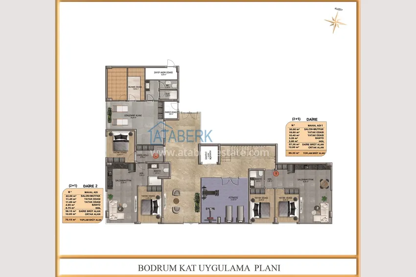 Kupuj taniej Apartamenty w centrum Alanyi - podstawowa nieruchomość od dewelopera  2 