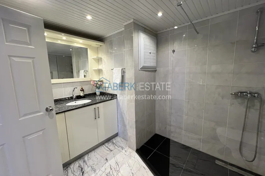 Kupuj  Stylowy panoramiczny penthouse 3+1 z nowoczesnym wnętrzem w Alanya, dzielnica Tosmur 23 