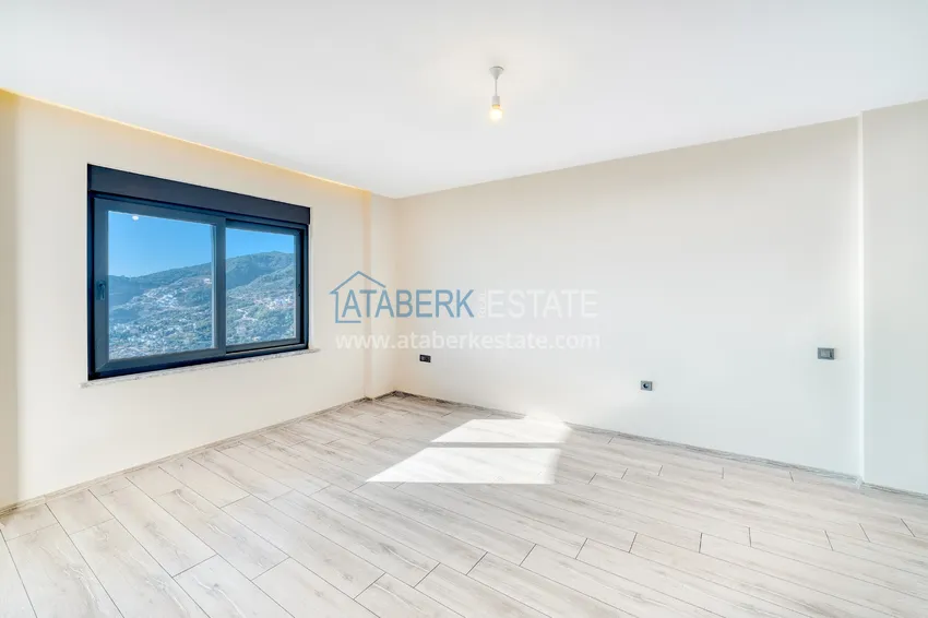 Kupuj  Nieruchomości dla obywatelstwa! Zupełnie nowa czteropiętrowa willa z oszałamiającymi panoramicznymi widokami — Alanya, Bektash  24 