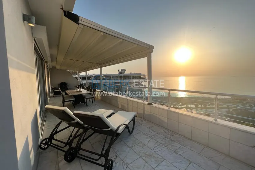 Kupuj  Stylowy panoramiczny penthouse 3+1 z nowoczesnym wnętrzem w Alanya, dzielnica Tosmur 33 