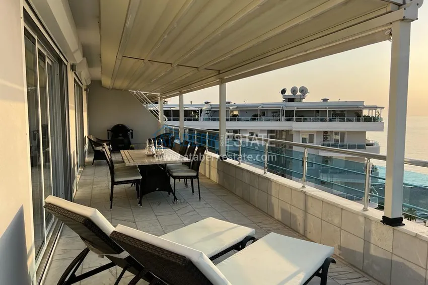 Kupuj  Stylowy panoramiczny penthouse 3+1 z nowoczesnym wnętrzem w Alanya, dzielnica Tosmur 34 