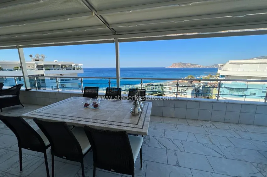 Kupuj  Stylowy panoramiczny penthouse 3+1 z nowoczesnym wnętrzem w Alanya, dzielnica Tosmur 36 