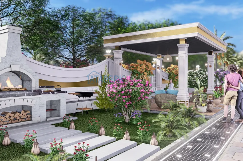 Nowy projekt inwestycyjny luksusowego kompleksu mieszkalnego w rejonie Oba 36 