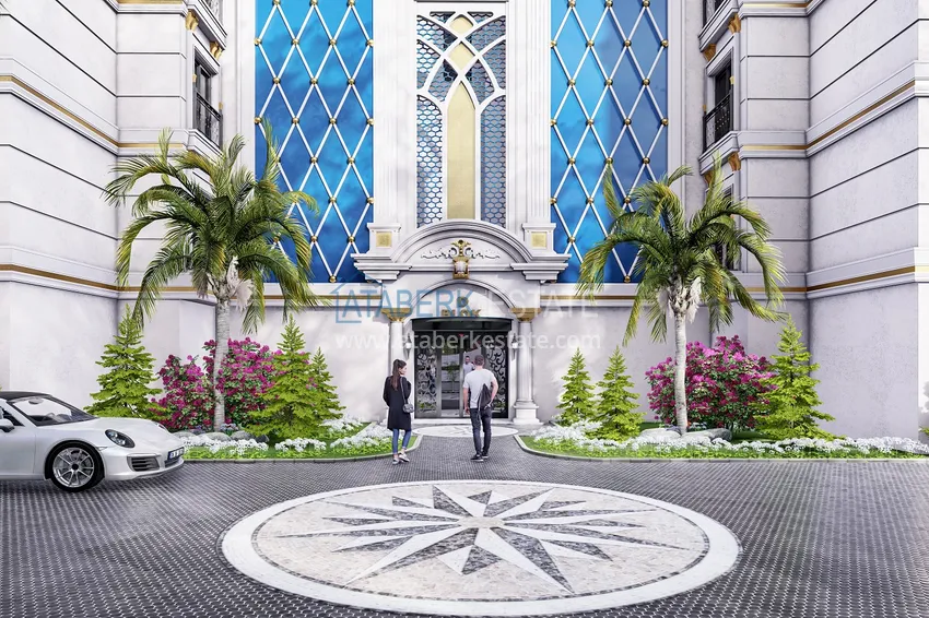 Nowy projekt inwestycyjny luksusowego kompleksu mieszkalnego w rejonie Oba 40 