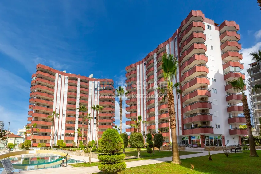 Apartament 3+1 z meblami, widokiem na góry i morze — Alanya, dzielnica Mahmutlar 3 