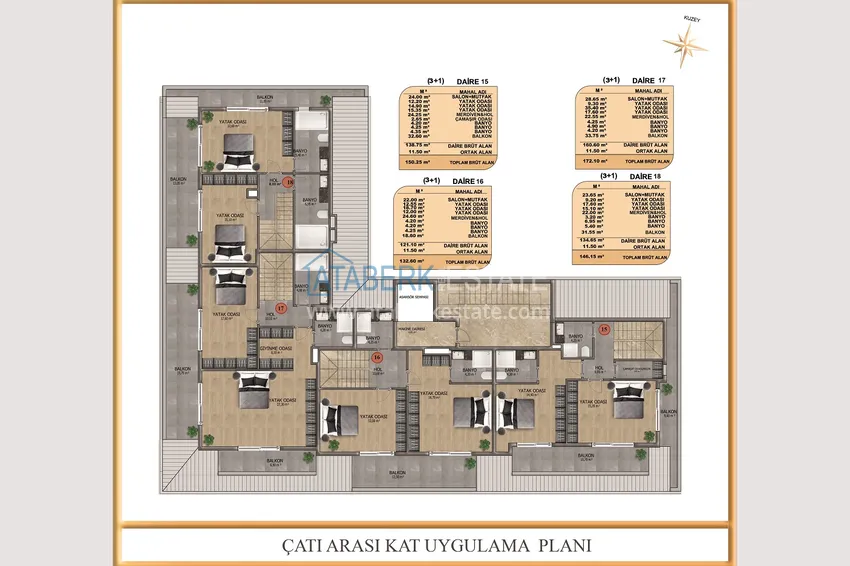 Kupuj taniej Apartamenty w centrum Alanyi - podstawowa nieruchomość od dewelopera  6 