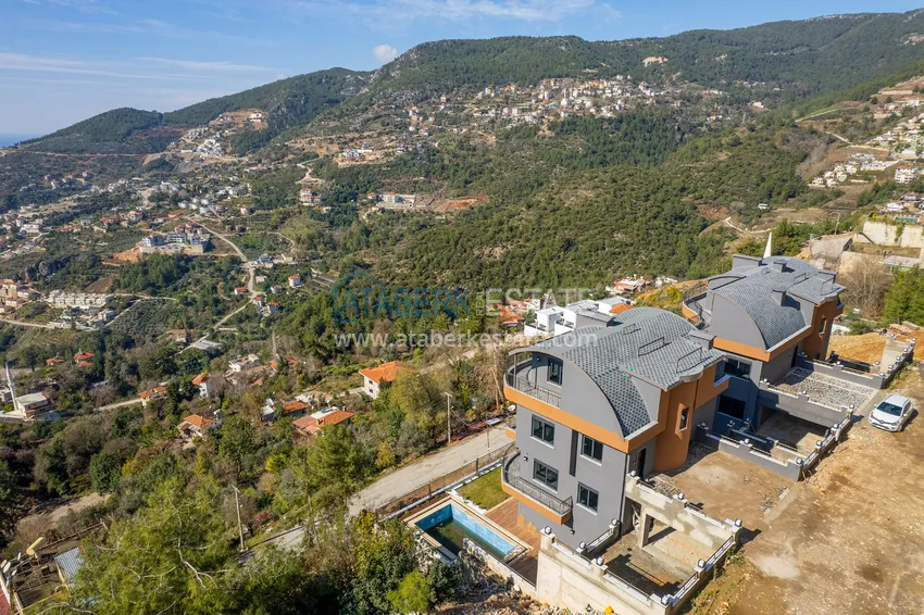 Nieruchomości dla obywatelstwa! Nadmorska rezydencja z siedmioma sypialniami i wysokiej jakości wykończeniami - Alanya, dzielnica Bektash 11 