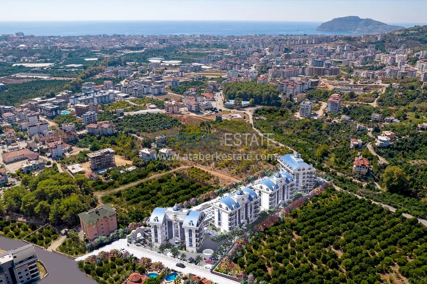 Nowy projekt inwestycyjny luksusowego kompleksu mieszkalnego w rejonie Oba 6 