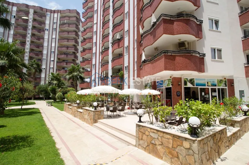 Apartament 3+1 z meblami, widokiem na góry i morze — Alanya, dzielnica Mahmutlar 10 
