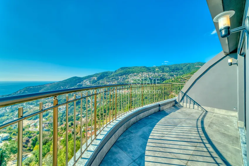 Kupuj  Nieruchomości dla obywatelstwa! Zupełnie nowa czteropiętrowa willa z oszałamiającymi panoramicznymi widokami — Alanya, Bektash  51 
