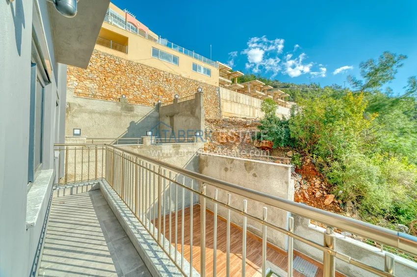 Kupuj  Nieruchomości dla obywatelstwa! Zupełnie nowa czteropiętrowa willa z oszałamiającymi panoramicznymi widokami — Alanya, Bektash  54 