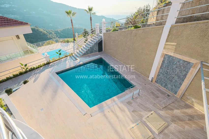 Kupuj  Prywatna dwupiętrowa willa z bajecznym widokiem — Alanya, dzielnica Tepe 12 
