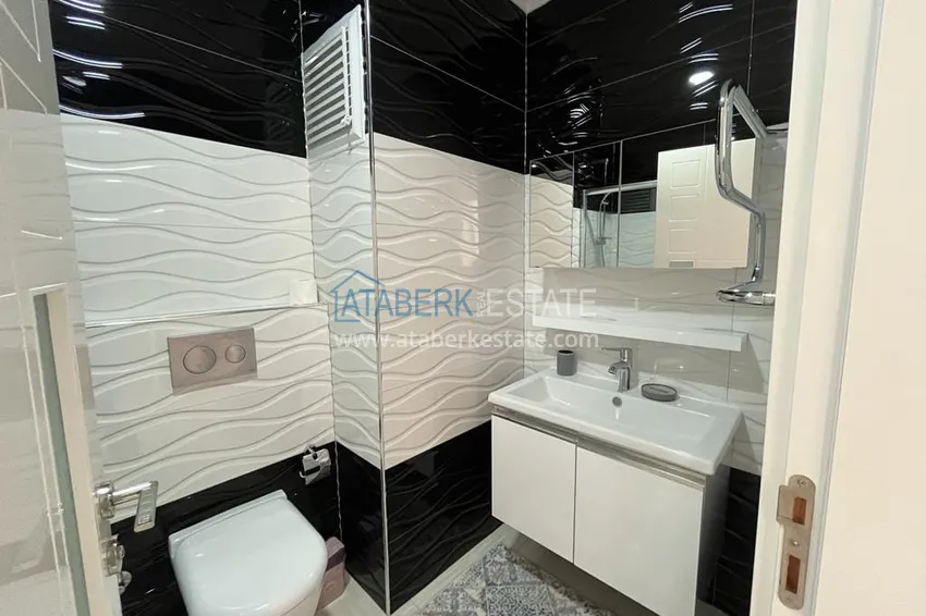 Kupuj  Apartament dwupoziomowy do wynajęcia z widokiem na morze i góry, Kestel — Alanya E31 13 