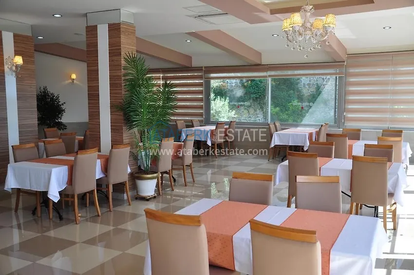 Umeblowany apartament z jedną sypialnią z bonusem od właściciela w kompleksie z prywatną plażą, dzielnica Avsallar — Alanya 17 