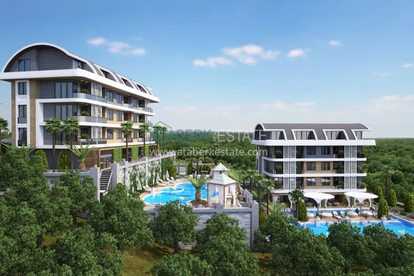 Nieruchomość od dewelopera w nowym kompleksie - Alanya, dzielnica Kargicak 1 
