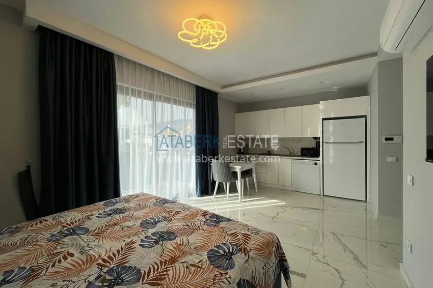 Kupuj  Apartament typu studio do wynajęcia w centrum Alanyi, plaża Keykubat nr 35 1 