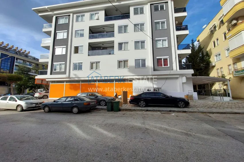 2-pokojowe mieszkanie do wynajęcia w centrum Alanyi w nowoczesnym miejskim budynku mieszkalnym nr 5 2 