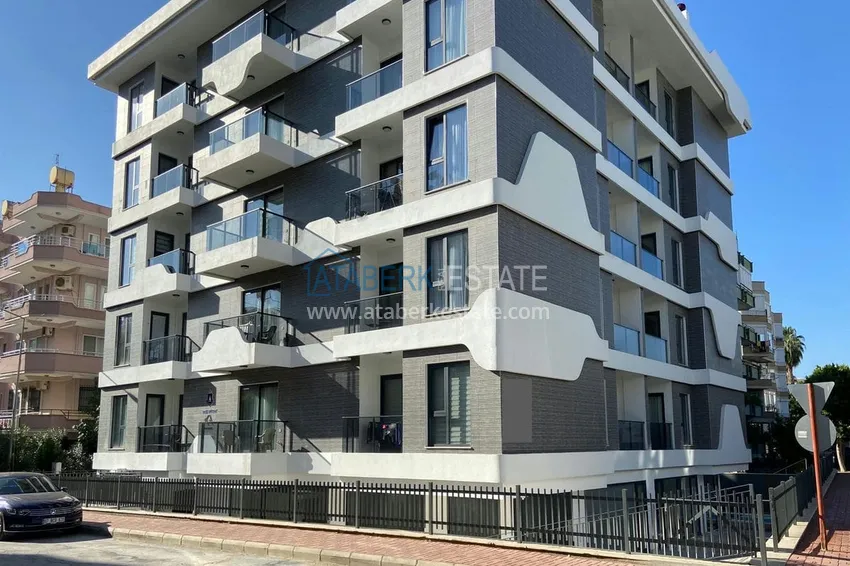 Mieszkanie z jedną sypialnią do wynajęcia w centrum Alanyi, 250 metrów od morza nr 39 1 
