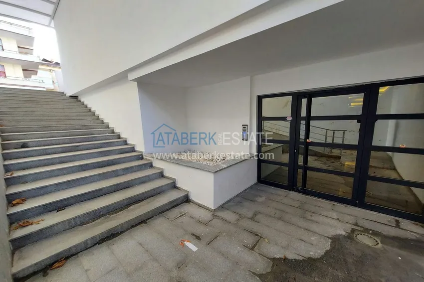 2-pokojowe mieszkanie do wynajęcia w centrum Alanyi w nowoczesnym miejskim budynku mieszkalnym nr 5 3 