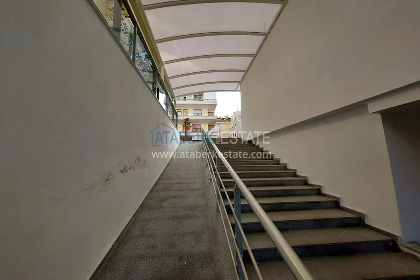 2-pokojowe mieszkanie do wynajęcia w centrum Alanyi w nowoczesnym miejskim budynku mieszkalnym nr 5 4 