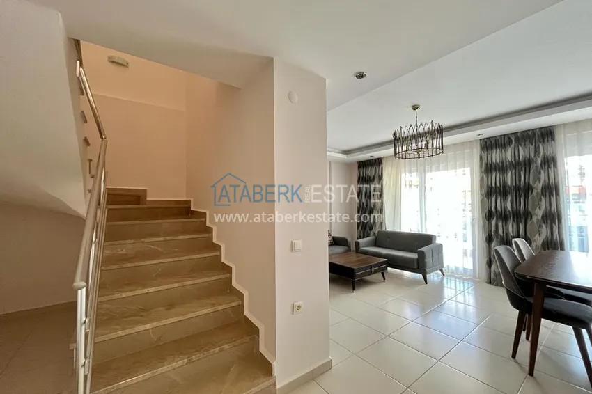 Kupuj  Apartament dwupoziomowy do wynajęcia z widokiem na morze i góry, Kestel — Alanya E31 4 