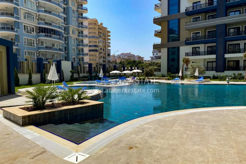 Mieszkanie z jedną sypialnią do wynajęcia w kompleksie typu hotelowego — Alanya, Mahmutlar A6 3 